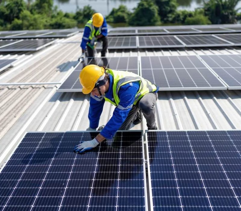 Komplette Solaranlage für nachhaltige Energieerzeugung 1